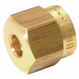 METRIC COMPRESSION NUT BRASS