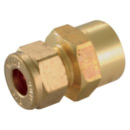 IMPERIAL FEMALE STUD COUPLING 'BSPP' BRASS