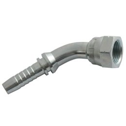 JIC SWIVEL FEMALE SWEPT 45 ELBOW