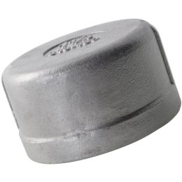 STAINLESS STEEL ROUND END CAP