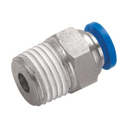 PUSH-IN MALE STUD COUPLING 'BSPT'