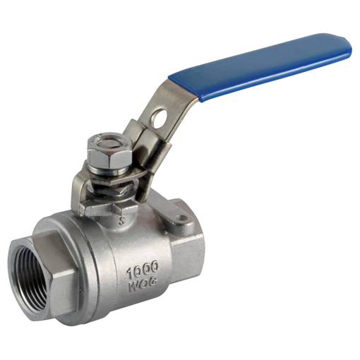 STAINLESS STEEL 2 PIECE BALL VALVE