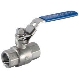 STAINLESS STEEL 2 PIECE BALL VALVE