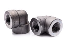 CARBON STEEL 'BSPT '90 DEG ELBOW 3K